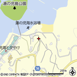 熊本県水俣市大迫湯の児周辺の地図