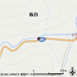 〒881-1412 宮崎県児湯郡西米良村板谷の地図