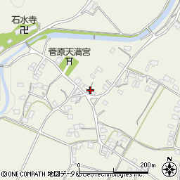 熊本県人吉市下原田町西門周辺の地図