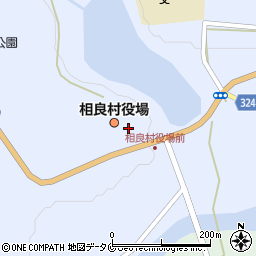 相良村土地改良区周辺の地図