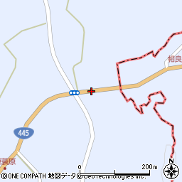 小山田周辺の地図