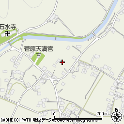 熊本県人吉市下原田町西門23周辺の地図