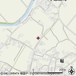 熊本県人吉市下原田町西門91周辺の地図