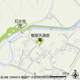 菅原天満宮周辺の地図