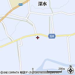 熊本県球磨郡相良村深水1057周辺の地図