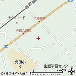磯田美容室周辺の地図
