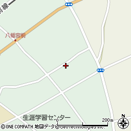 熊本県あさぎり町（球磨郡）八幡町周辺の地図