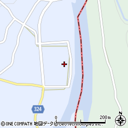 熊本県球磨郡相良村深水222周辺の地図