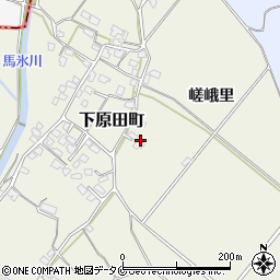熊本県人吉市下原田町嵯峨里1771周辺の地図
