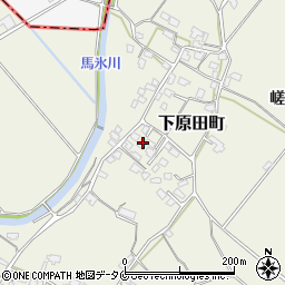 熊本県人吉市下原田町嵯峨里1290周辺の地図