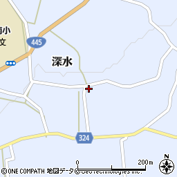 熊本県球磨郡相良村深水1040周辺の地図