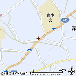 熊本県球磨郡相良村深水2071周辺の地図