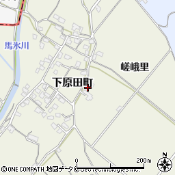 熊本県人吉市下原田町嵯峨里1770周辺の地図