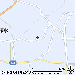 熊本県球磨郡相良村深水1092周辺の地図