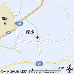 熊本県球磨郡相良村深水1020周辺の地図