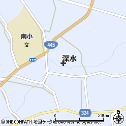 熊本県球磨郡相良村深水966周辺の地図