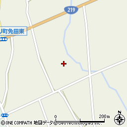 熊本県あさぎり町（球磨郡）吉井周辺の地図