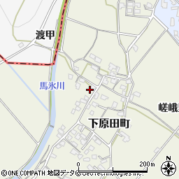 熊本県人吉市下原田町嵯峨里1314周辺の地図