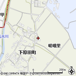 熊本県人吉市下原田町嵯峨里1747周辺の地図