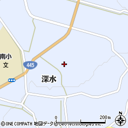 熊本県球磨郡相良村深水977周辺の地図
