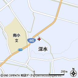生田精米所周辺の地図