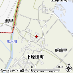 熊本県人吉市下原田町嵯峨里1439周辺の地図