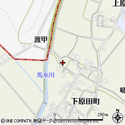 熊本県人吉市下原田町嵯峨里1318周辺の地図