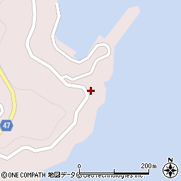 鹿児島県出水郡長島町諸浦974周辺の地図