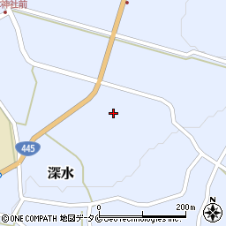 熊本県球磨郡相良村深水1207周辺の地図