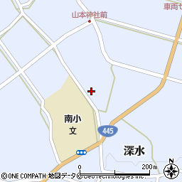 熊本県球磨郡相良村深水1842周辺の地図