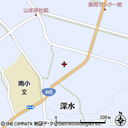 熊本県球磨郡相良村深水1741周辺の地図