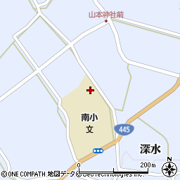 熊本県球磨郡相良村深水2012周辺の地図