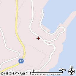 本浦簡易郵便局周辺の地図