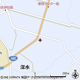 熊本県球磨郡相良村深水1205周辺の地図