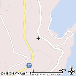 鹿児島県出水郡長島町諸浦995周辺の地図