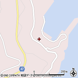 鹿児島県出水郡長島町諸浦987周辺の地図