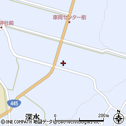 熊本県球磨郡相良村深水1221周辺の地図