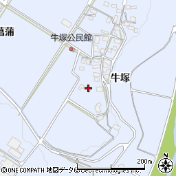 熊本県人吉市上原田町牛塚601周辺の地図