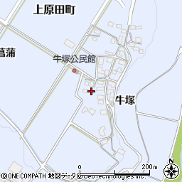 熊本県人吉市上原田町牛塚718周辺の地図