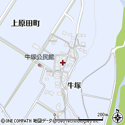 熊本県人吉市上原田町牛塚541周辺の地図