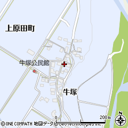 熊本県人吉市上原田町牛塚540周辺の地図