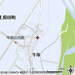 熊本県人吉市上原田町牛塚535周辺の地図