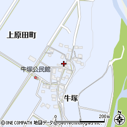 熊本県人吉市上原田町牛塚538周辺の地図