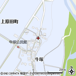熊本県人吉市上原田町牛塚534周辺の地図