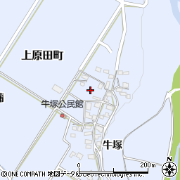 熊本県人吉市上原田町牛塚528-1周辺の地図