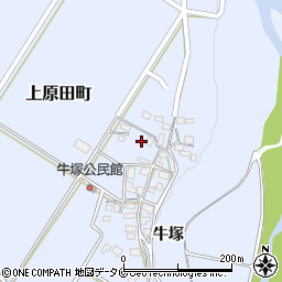 熊本県人吉市上原田町牛塚413周辺の地図