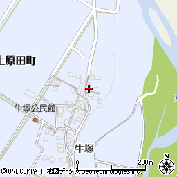 熊本県人吉市上原田町牛塚410周辺の地図