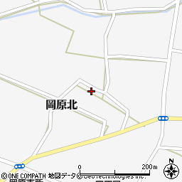 熊本県球磨郡あさぎり町岡原北周辺の地図