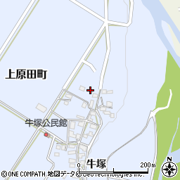 熊本県人吉市上原田町牛塚414周辺の地図