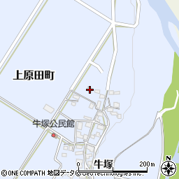 熊本県人吉市上原田町牛塚482周辺の地図